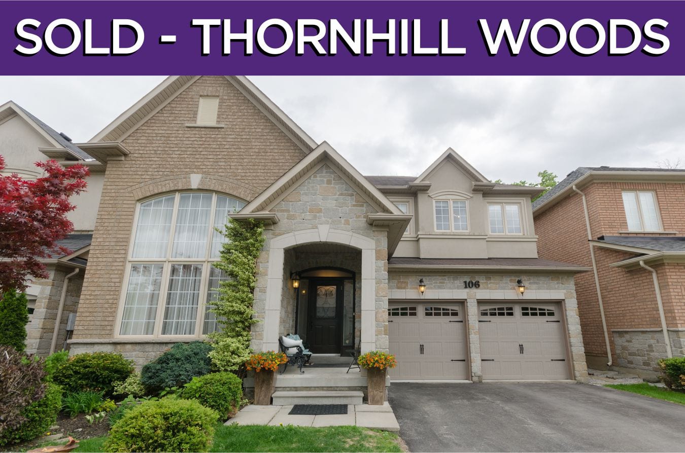 Sold in Thornhill Woods