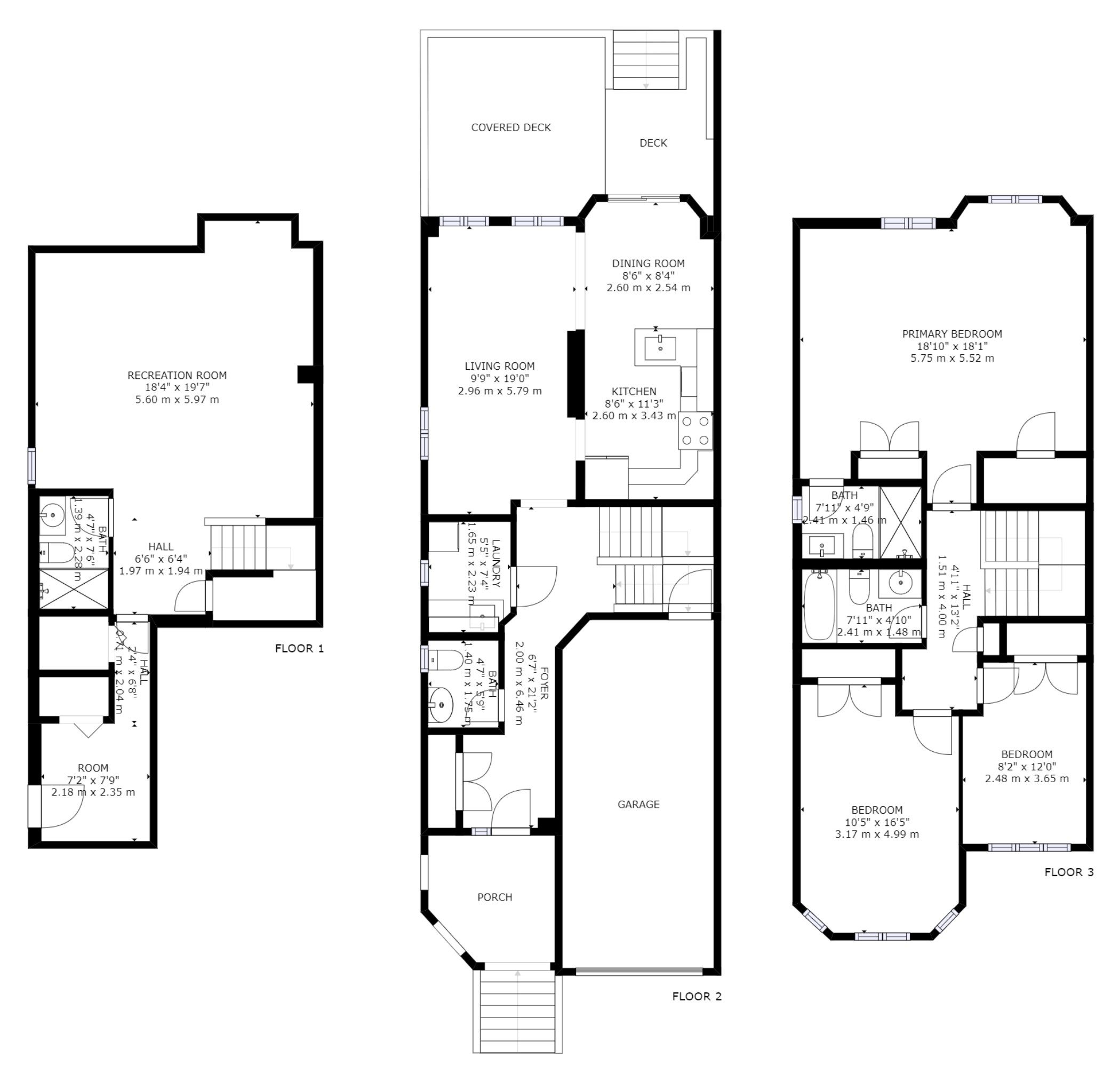 1 Lindenshire Avenue - Floor Plans