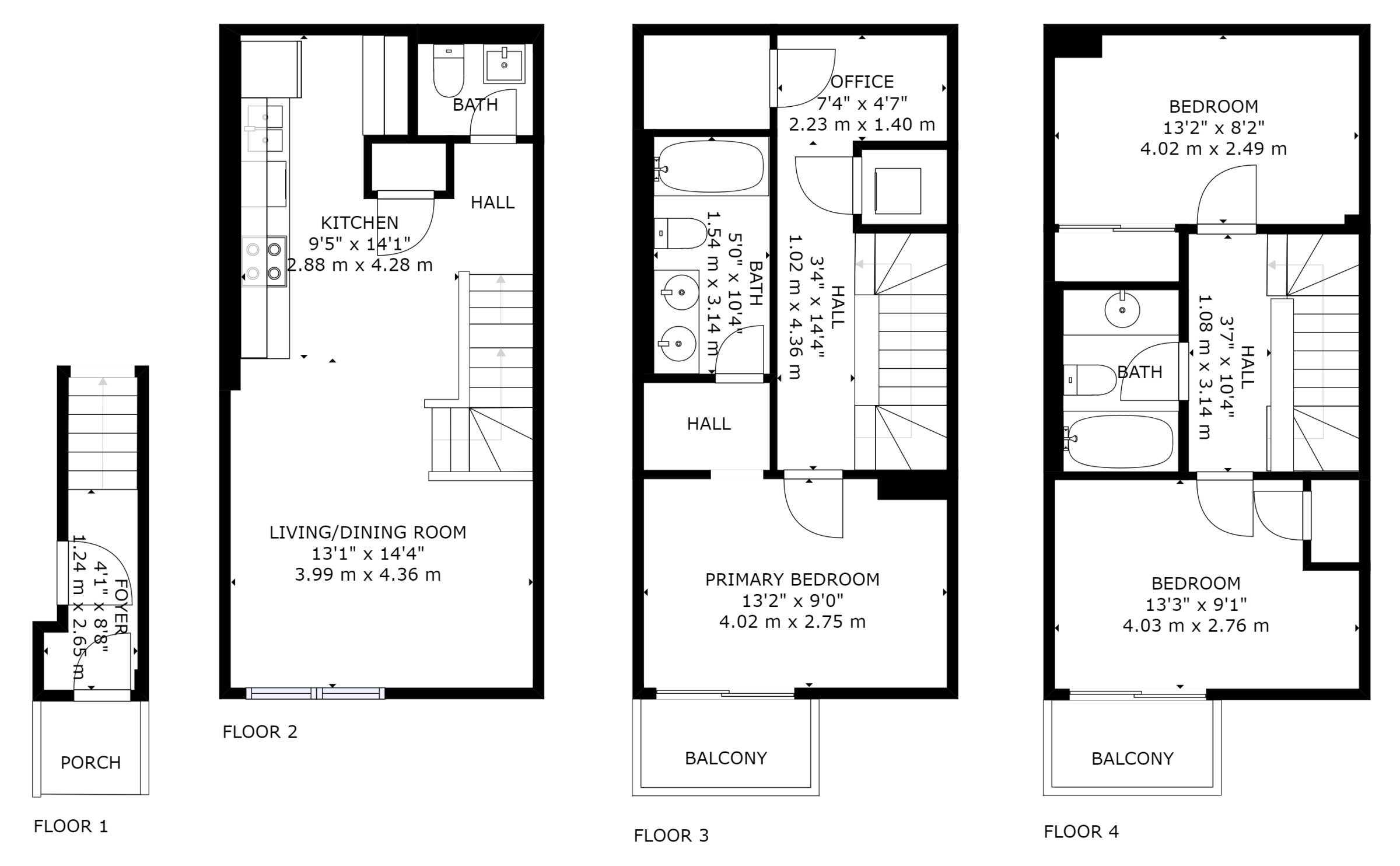 2059 Weston Road Unit 43 - Floor Plans