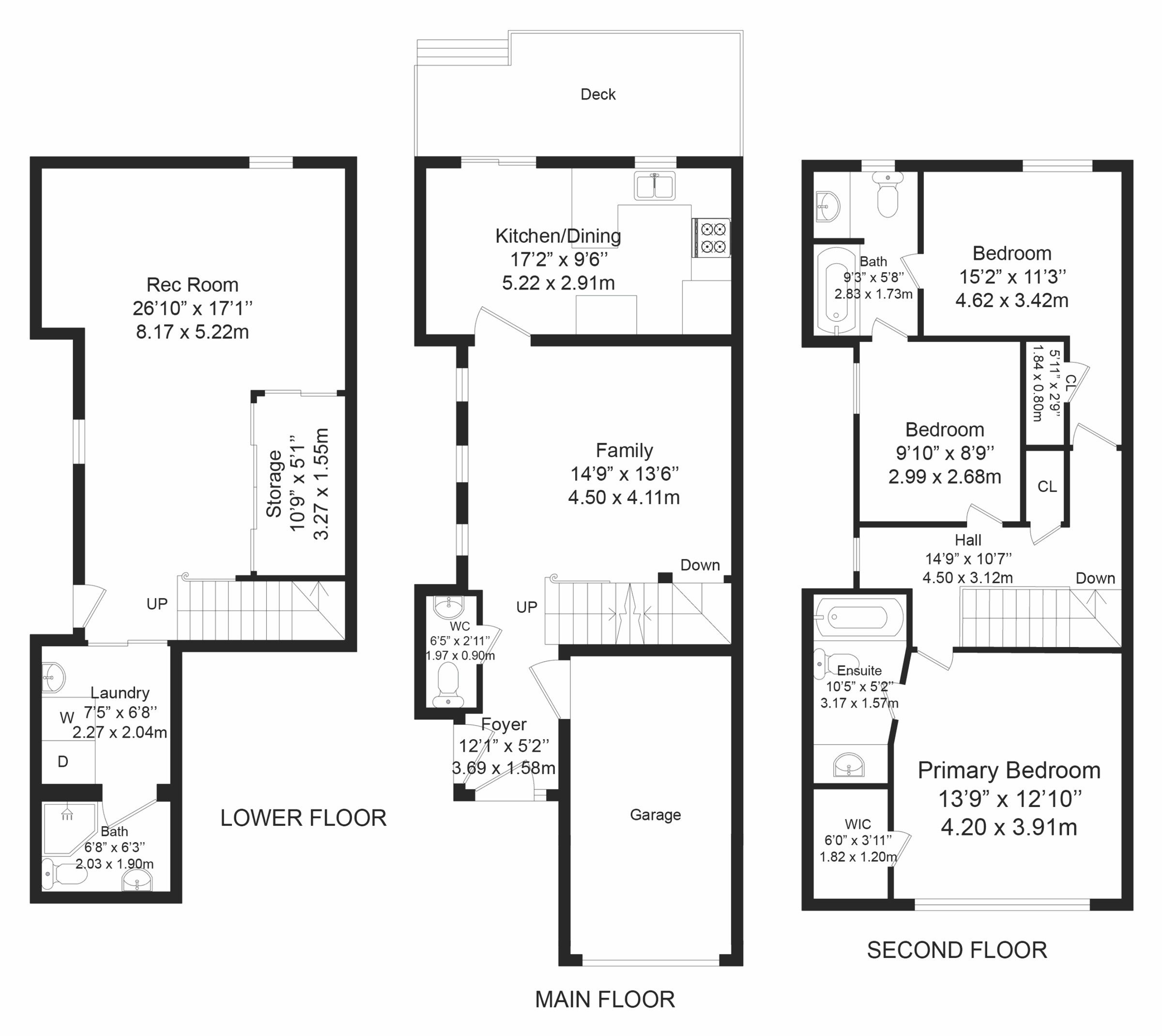 347 Yellowood Circle - Floor Plans
