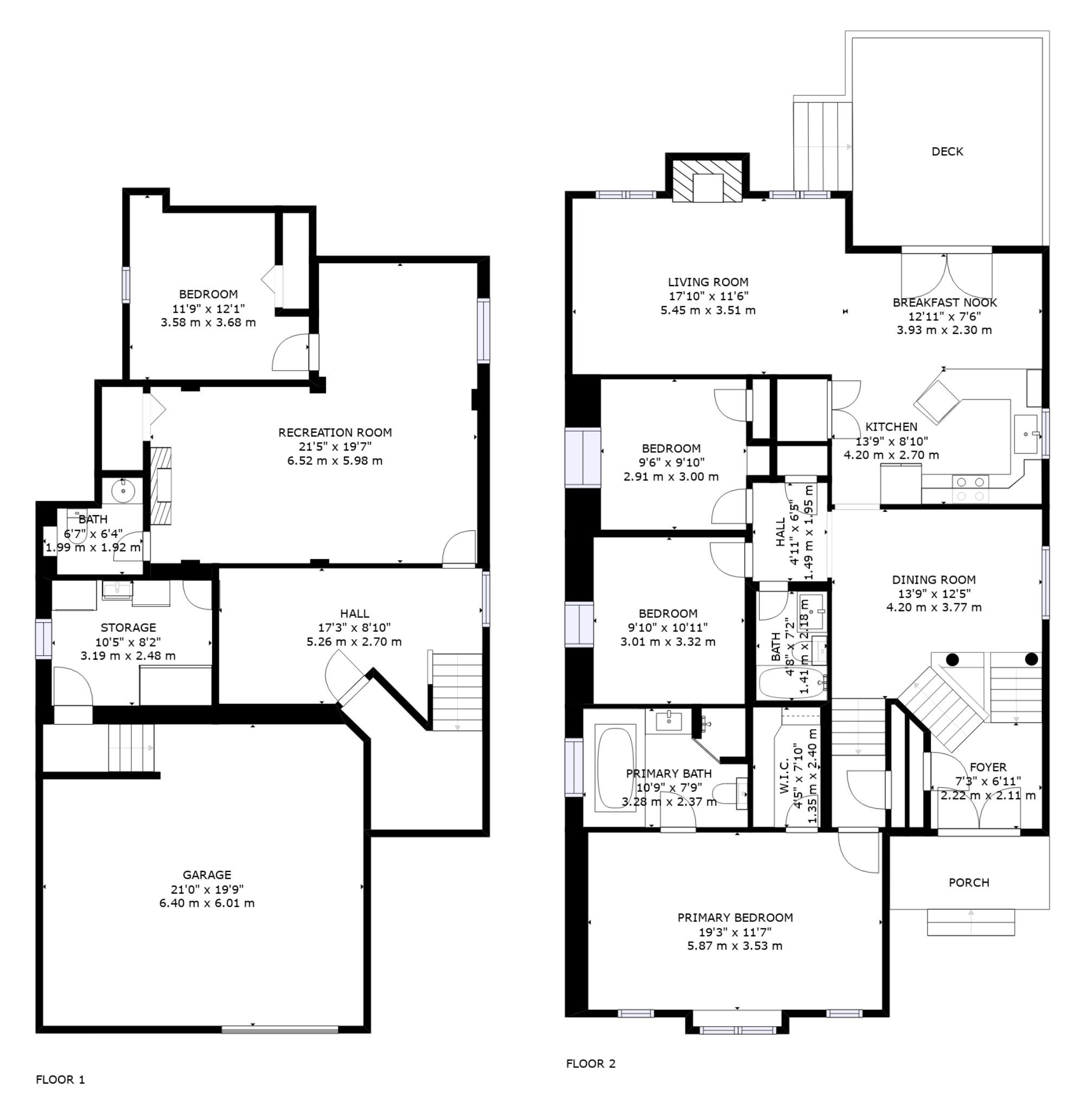 44 Highland Terrace - Floor Plans