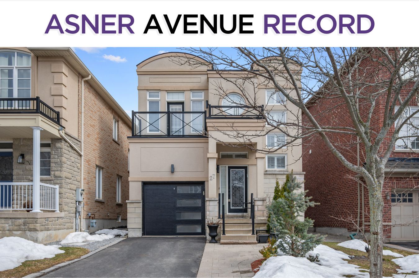 27 Asner Avenue - Sold By The Best Maple Real Estate Team