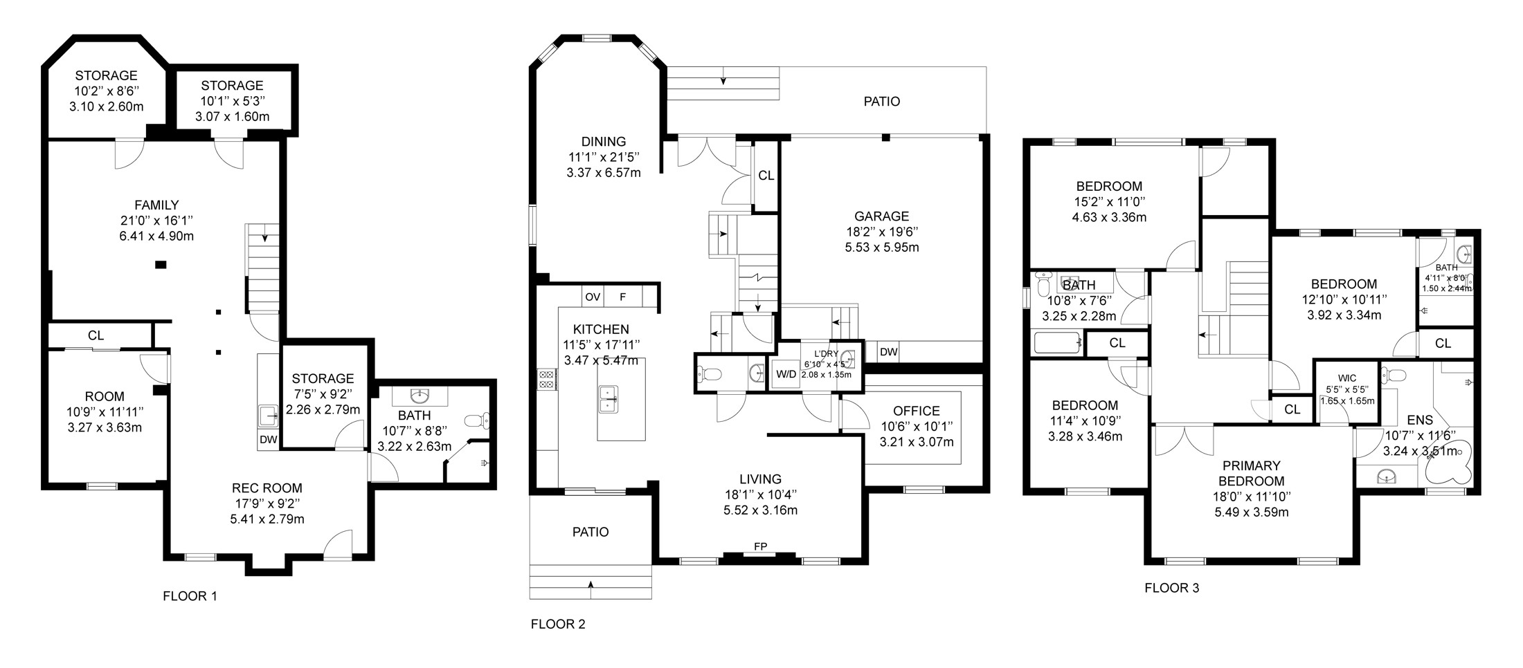 73 Loudon Crescent - Floor Plans