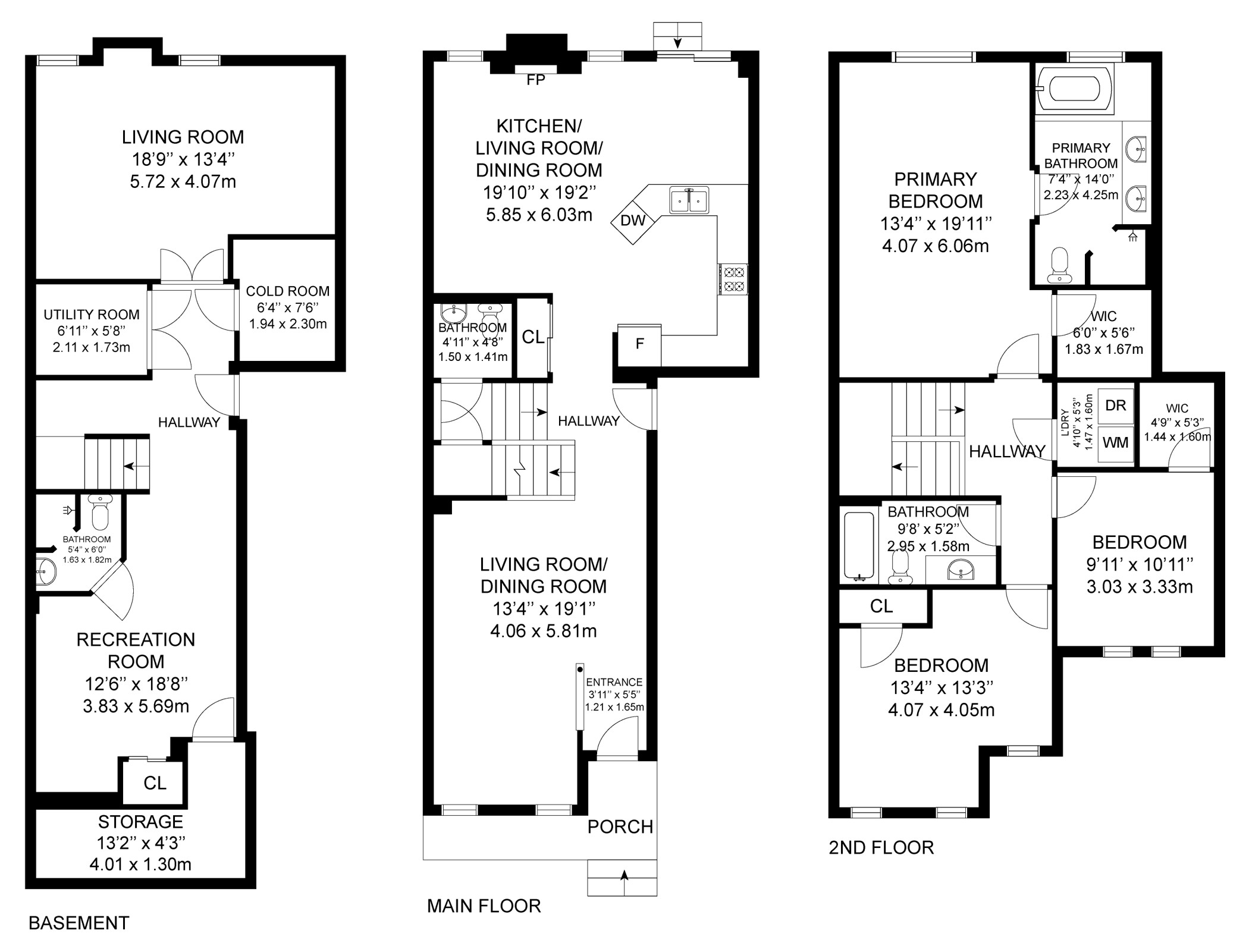 52 Sedgeway Heights - Floor Plans
