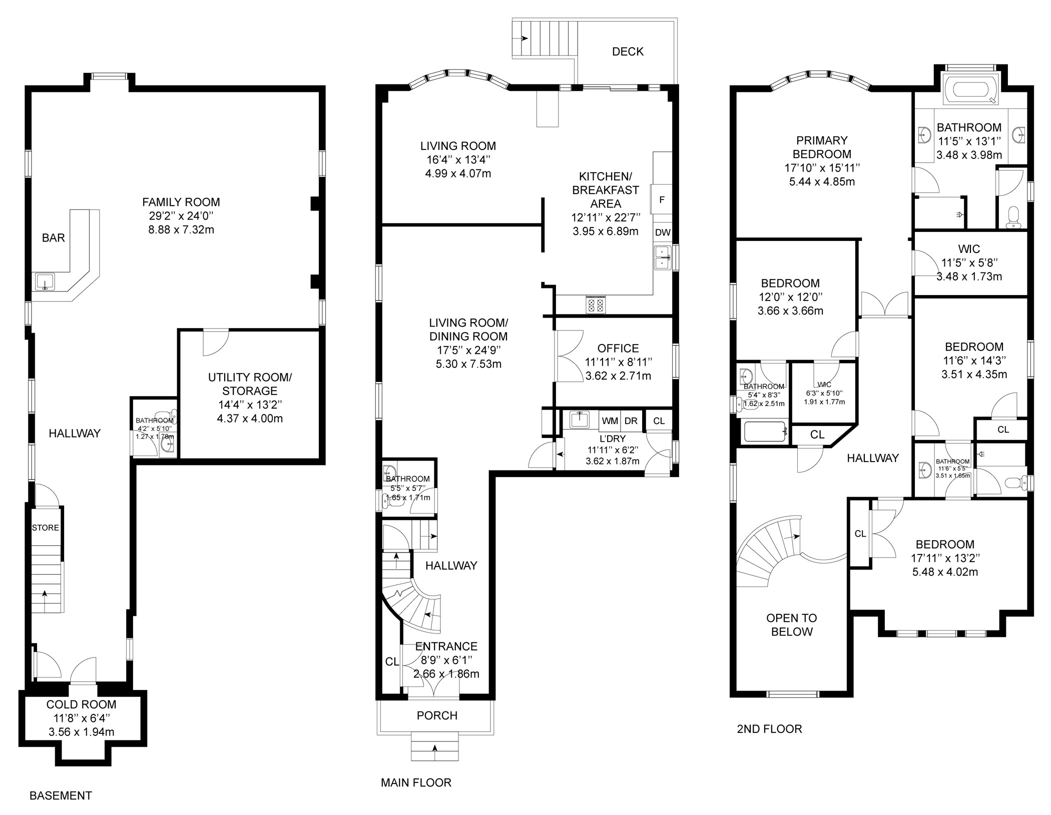 109 Highmark Drive - Floor Plans