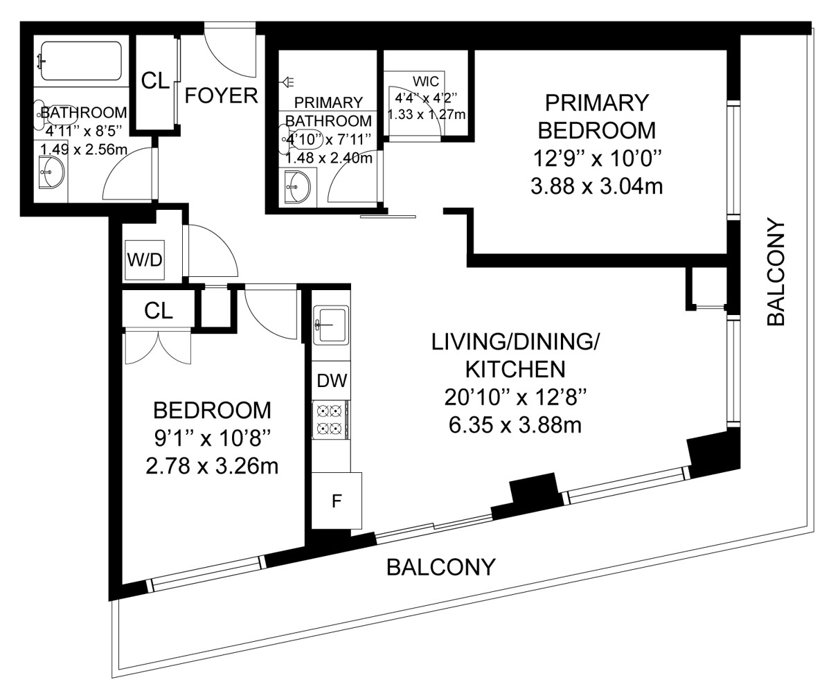 3600 Highway 7 Unit 2908 - Floor Plan