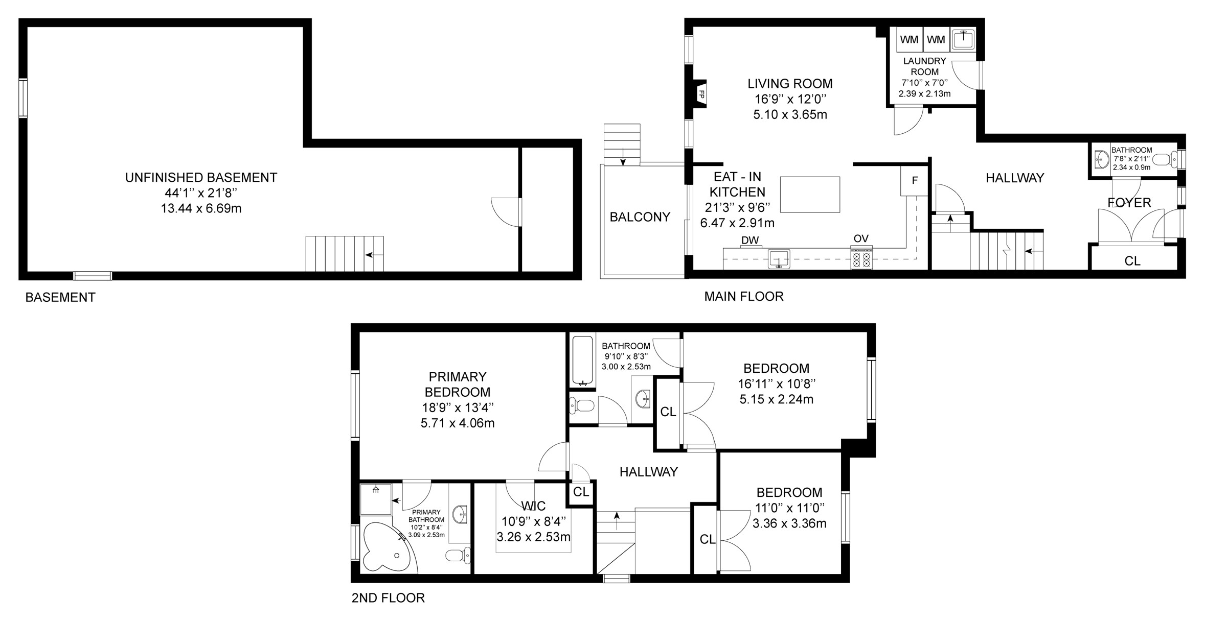 54 Tyndall Drive - Floor Plans