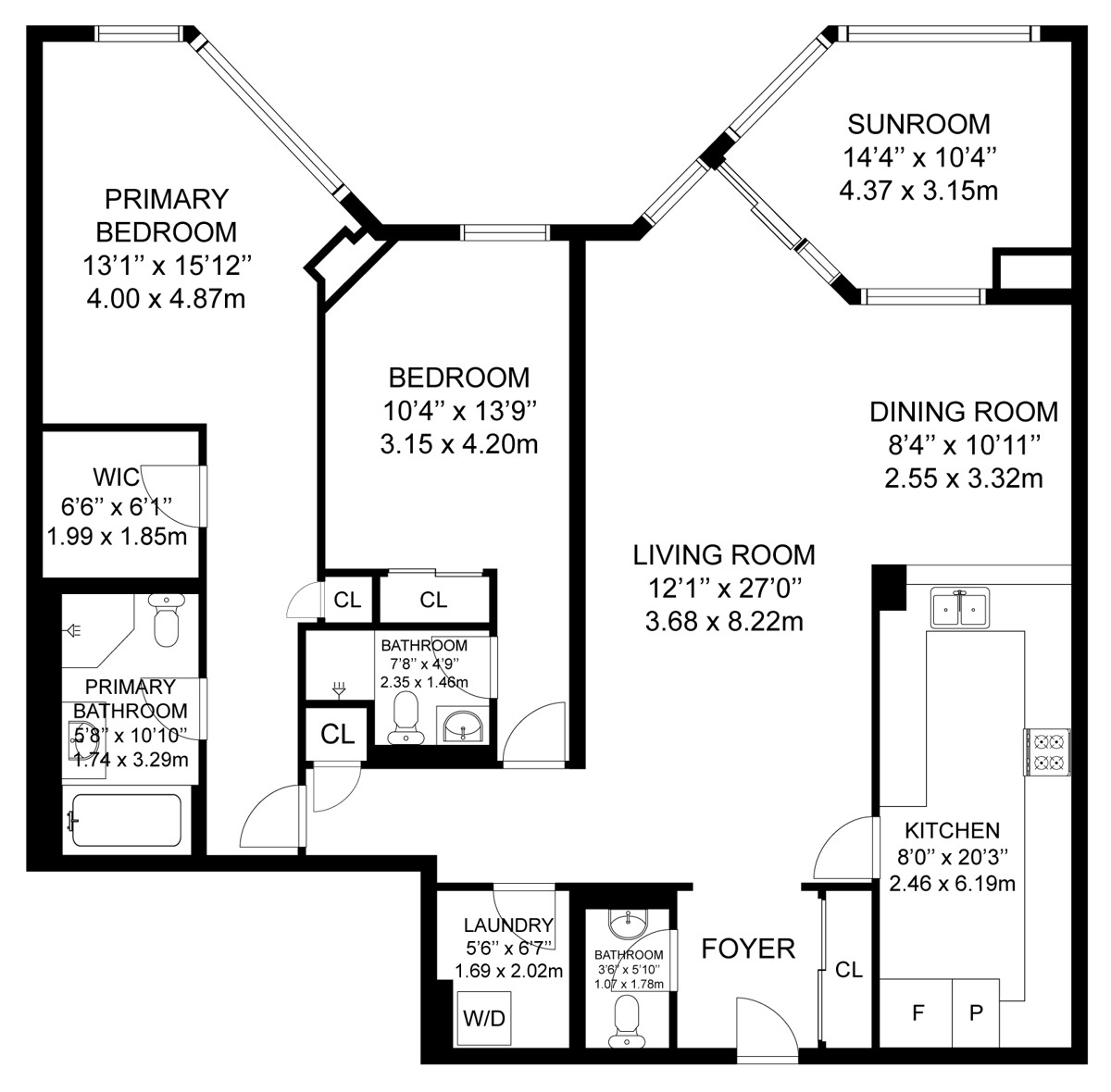 7905 Bayview Avenue 606 – Floor Plans 7905 Bayview Avenue 606 - Floor Plan