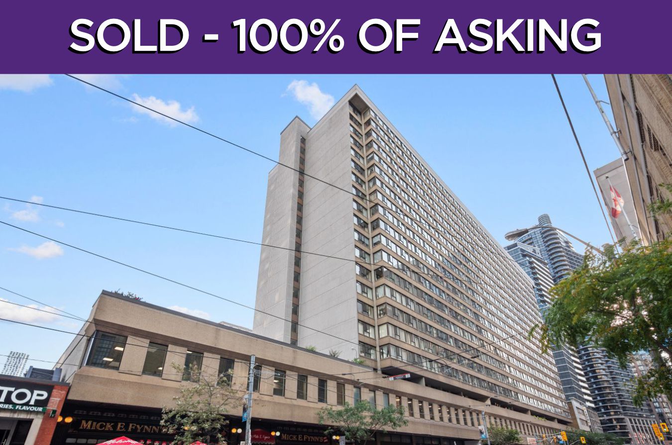 45 Carlton Street Unit 312 - Sold By The Best Toronto Real Estate Agent