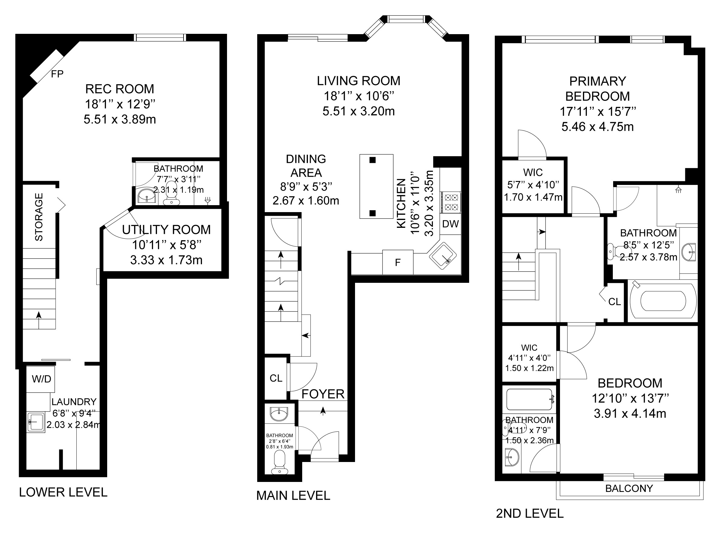 385 The East Mall #49 - Floor Plans