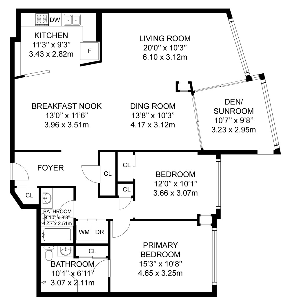 90 Fisherville Road #804 - Floor Plan