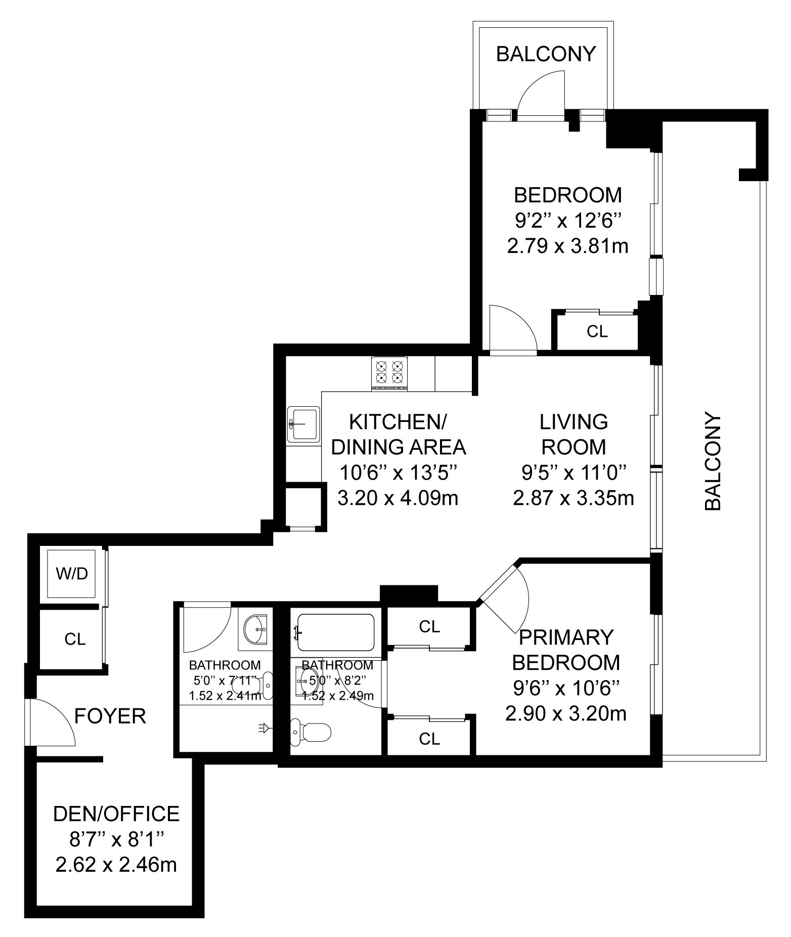 20 O’Neill Road Suite 533 – Floor Plan 20 O'Neill Road Suite 533 - Floor Plan