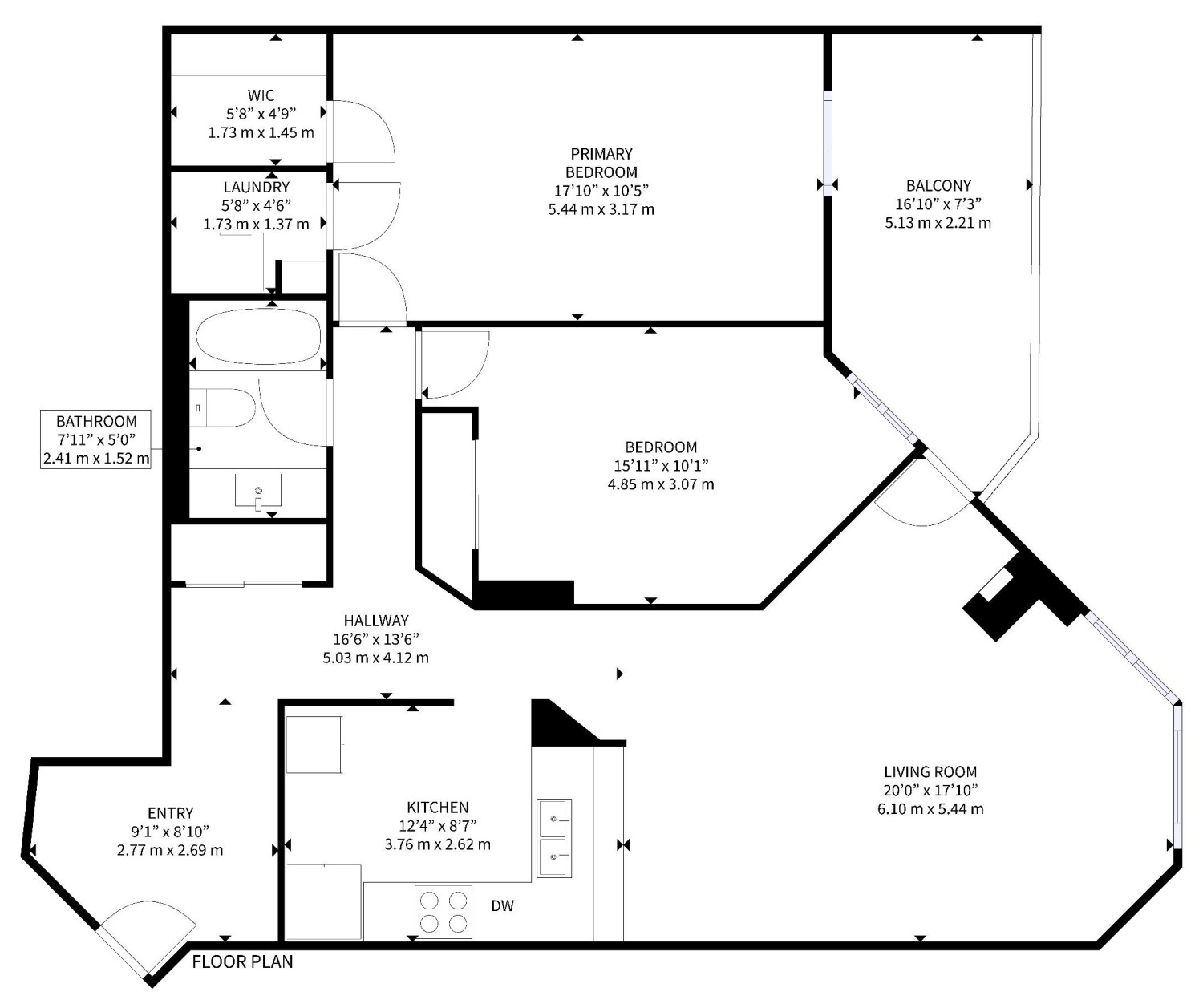 234 Albion Road #801 – Floor Plan 234 Albion Road #801 - Floor Plan