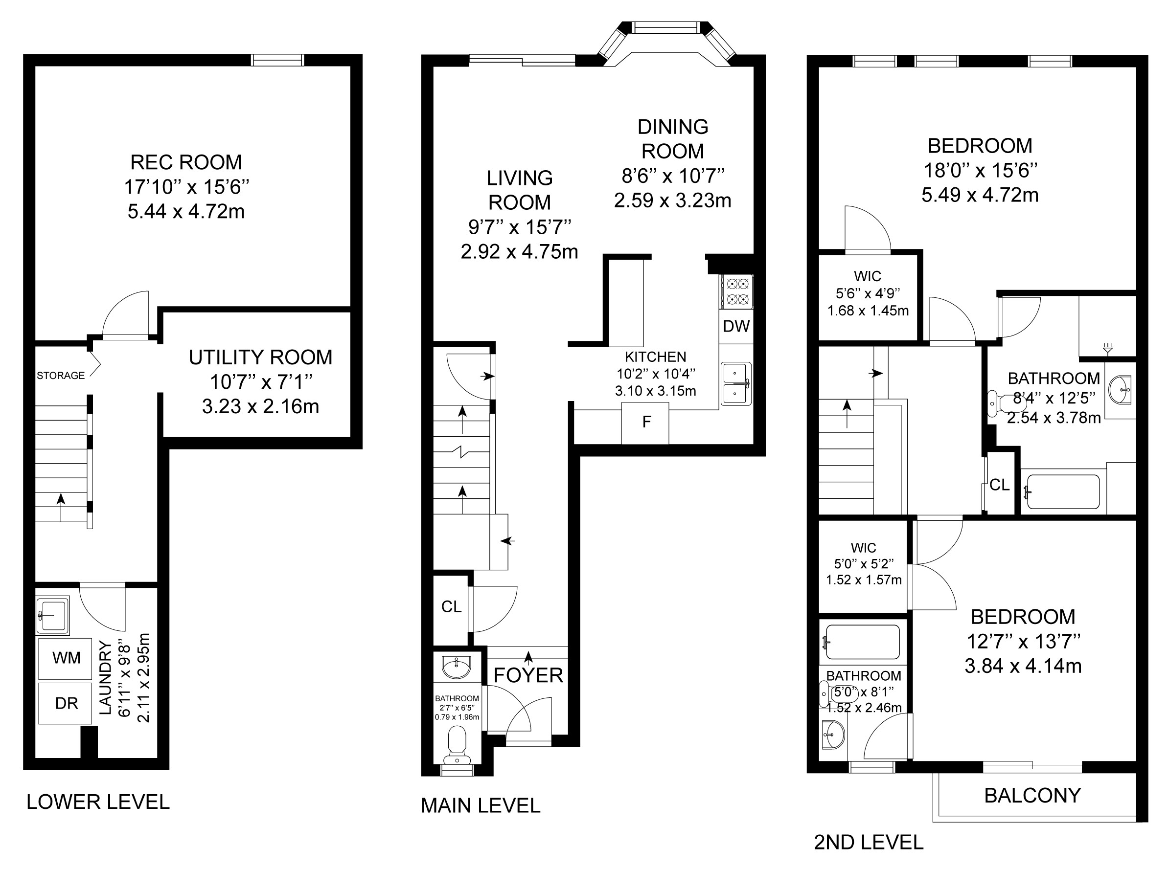 385 The East Mall #60 - Floor Plans