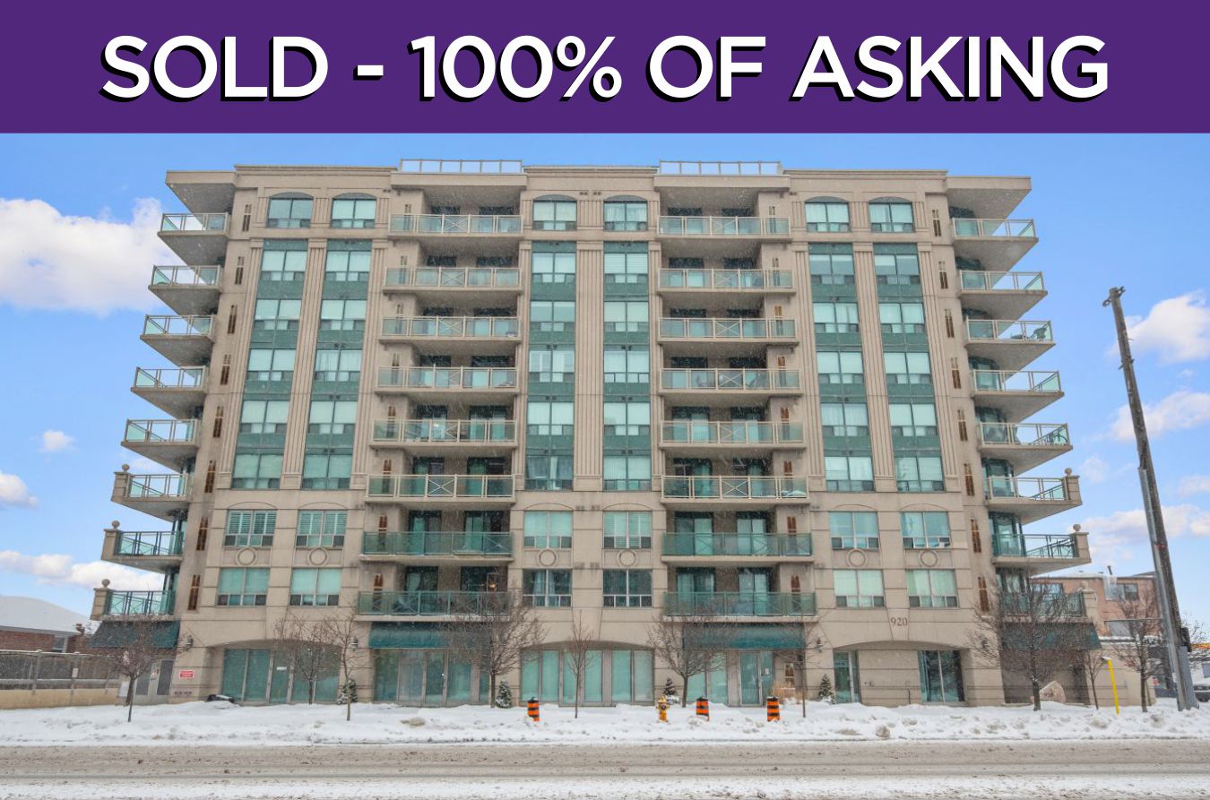 920 Sheppard Avenue West Unit 201 - Sold By The Best Bathurst Manor Real Estate Agent
