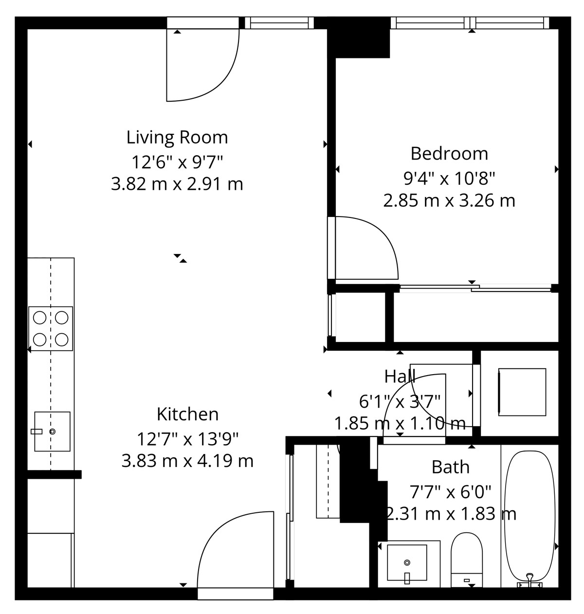 75 The Donway West 102 - Floor Plans
