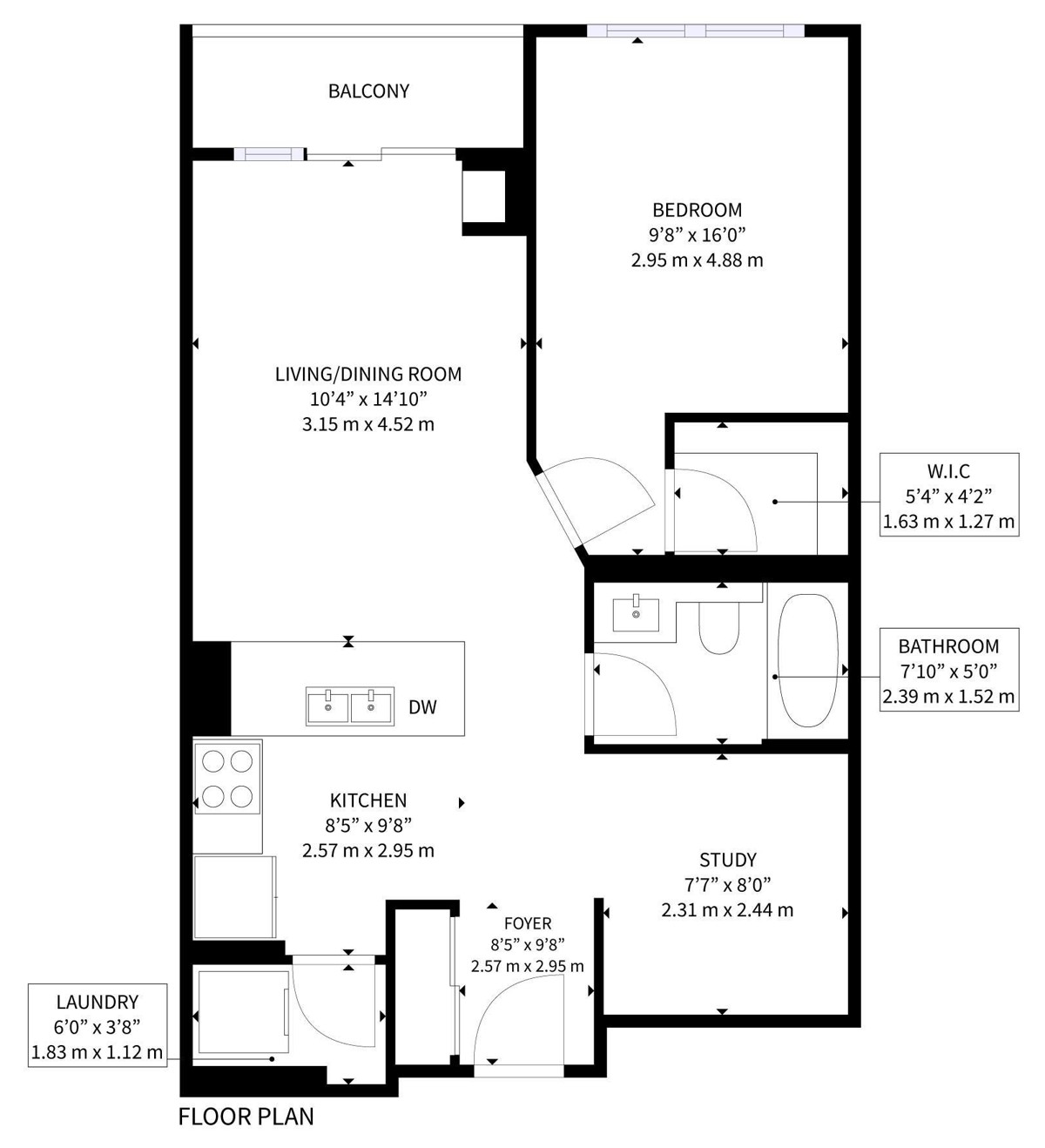 50 Disera Drive #811 - Floor Plan
