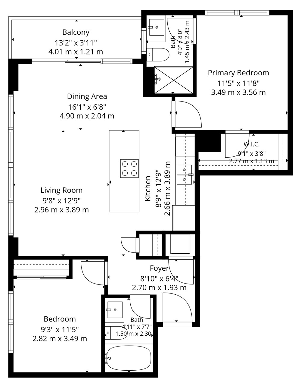 10 Gatineau Drive #413 - Floor Plan