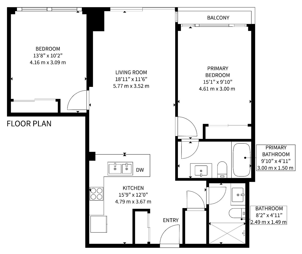 181 Wynford Drive Unit 1203 - Floor Plan