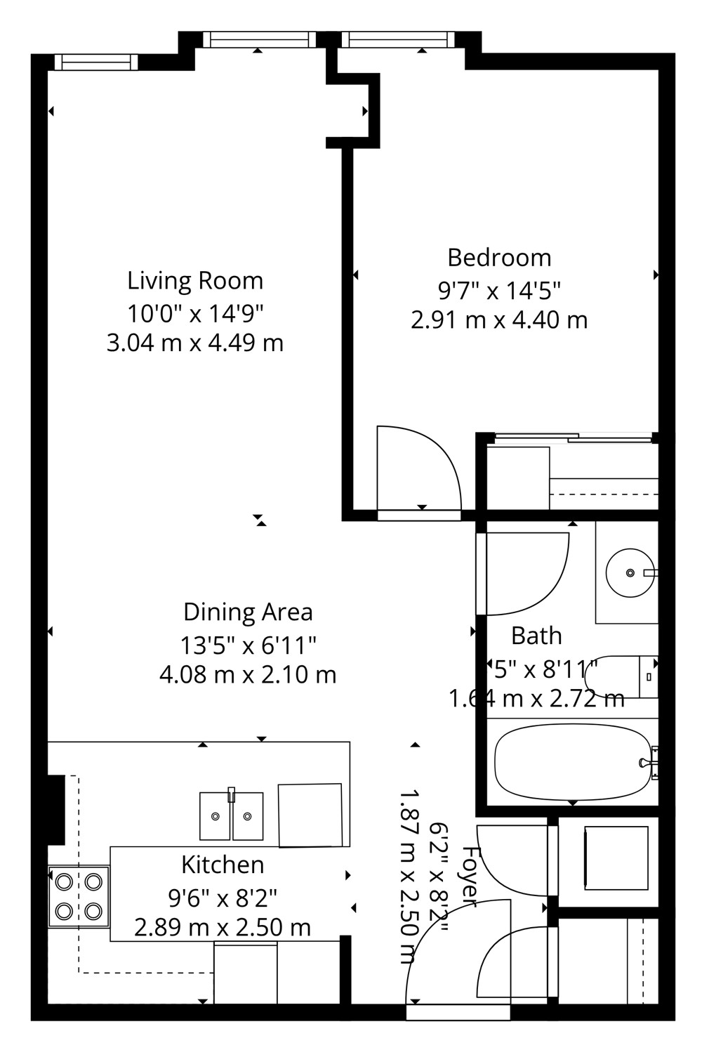 15 Windermere Avenue Unit 314 - Floor Plan